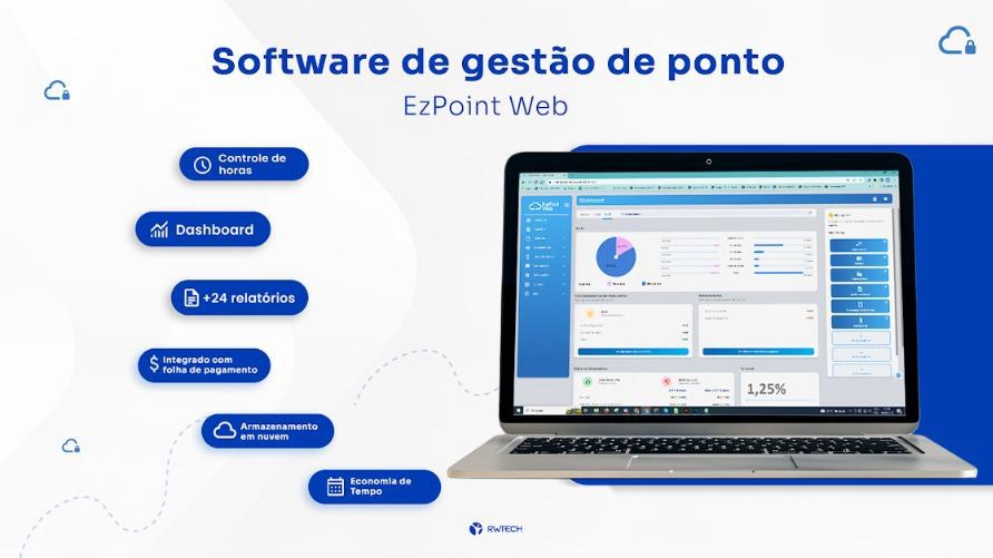 Software de gestão de ponto EzPoint Web
